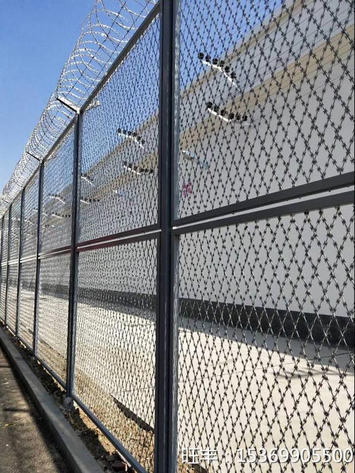 监狱钢网墙刀刺网施工方法和技术措施